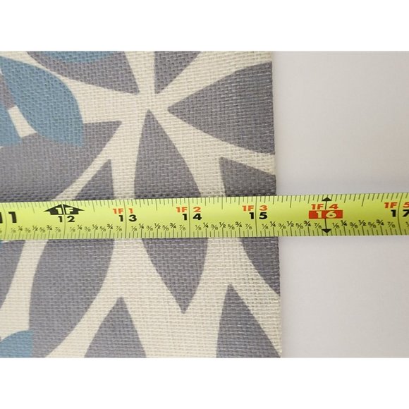 Set of 3 Cozy Polyester Throw Pillow Covers Dusty Blue/Gray 15.5" x 15.5" w/zipp - Picture 5 of 12